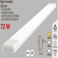 72W YATAY BANT ARAMTÜR 120 CM 6500K 1